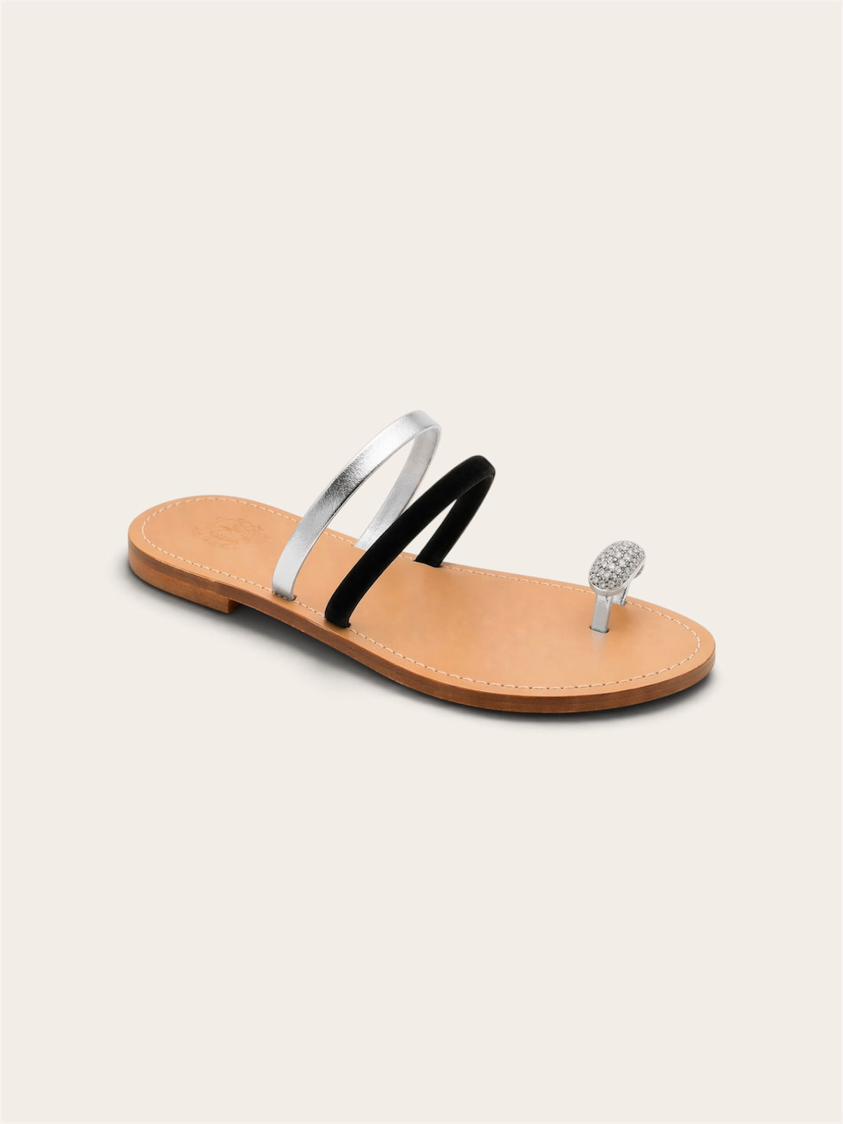 Luce — Velvet Capri Sandals