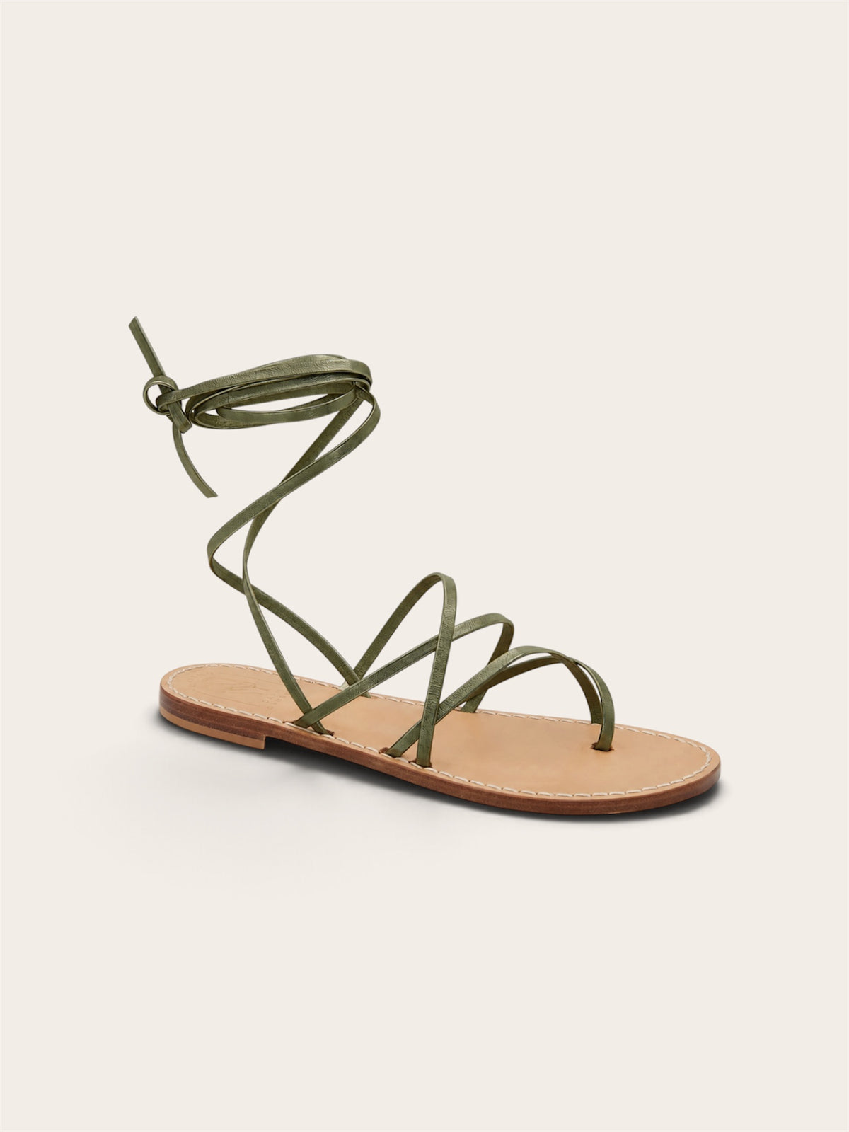 Liana — Lace-Up Capri Sandals