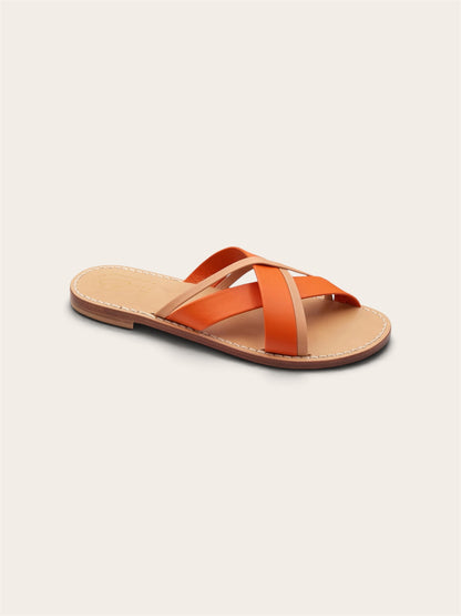 Riva woven leather Capri sandals handmade in Italy by A•MANO Capri