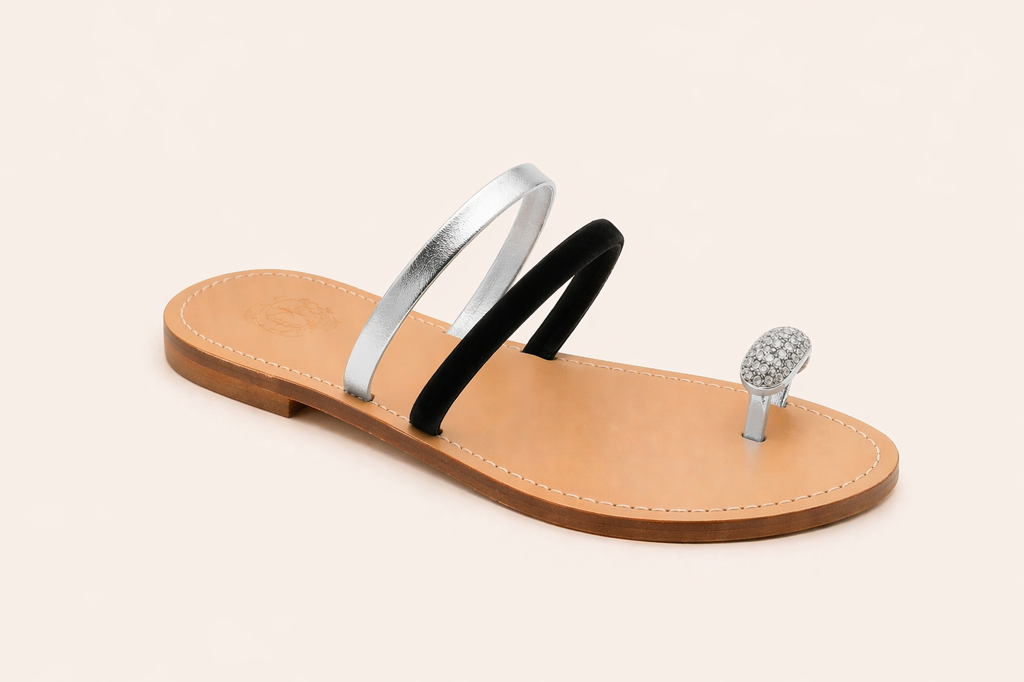 Luce — Velvet Capri Sandals