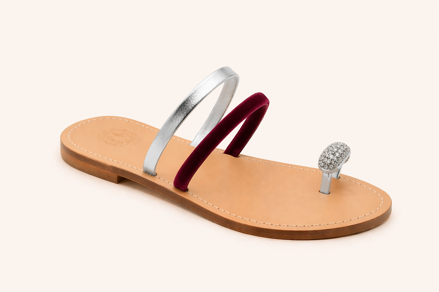 Luce — Velvet Capri Sandals