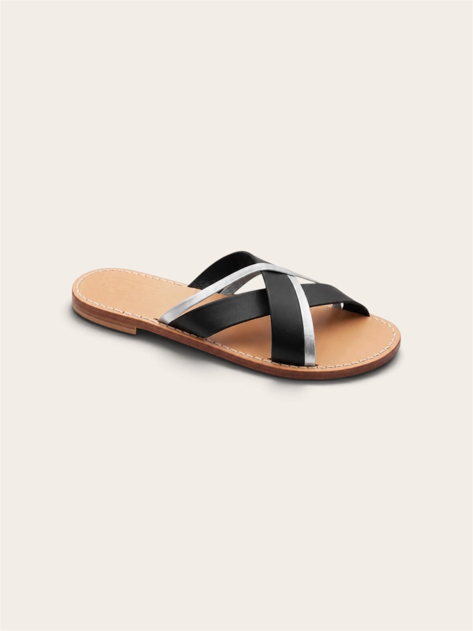 Riva woven leather Capri sandals handmade in Italy by A•MANO Capri
